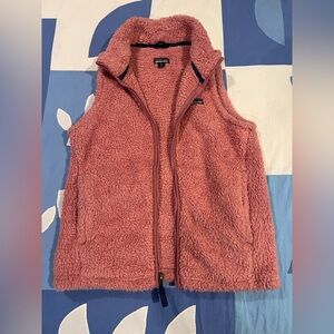 Kids’ Patagonia Los Gatos fleece vest, size XL 14, Anthos Pink